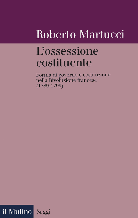 Copertina del libro L'ossessione costituente