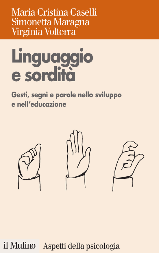Copertina del libro Linguaggio e sordità