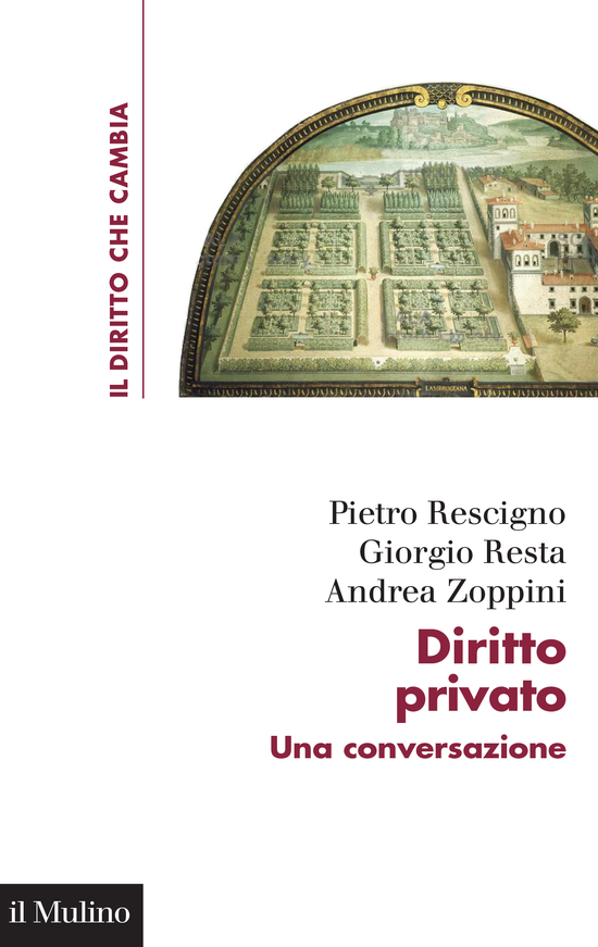 Copertina del libro Diritto privato (Una conversazione)