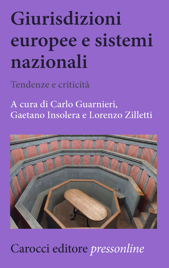 Copertina del libro Giurisdizioni europee e sistemi nazionali (Tendenze e criticità)